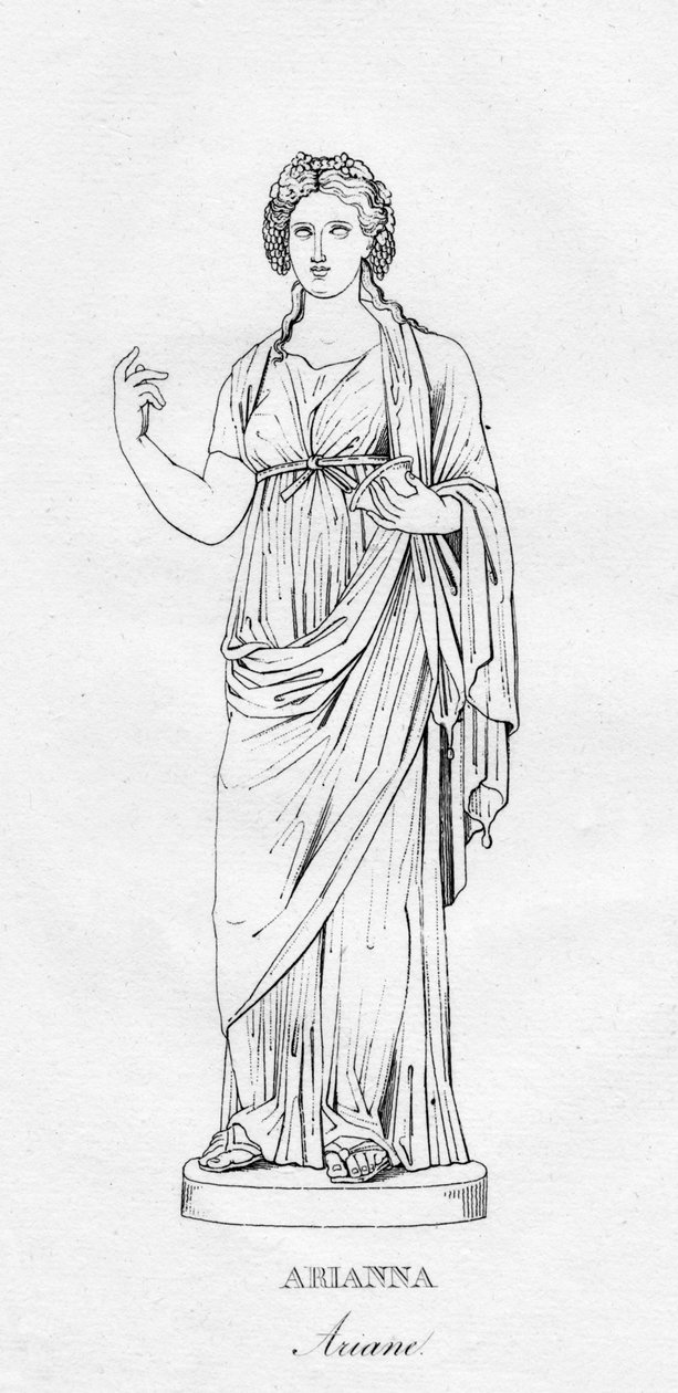 Arianna Ariane, c1850 by Unbekannt