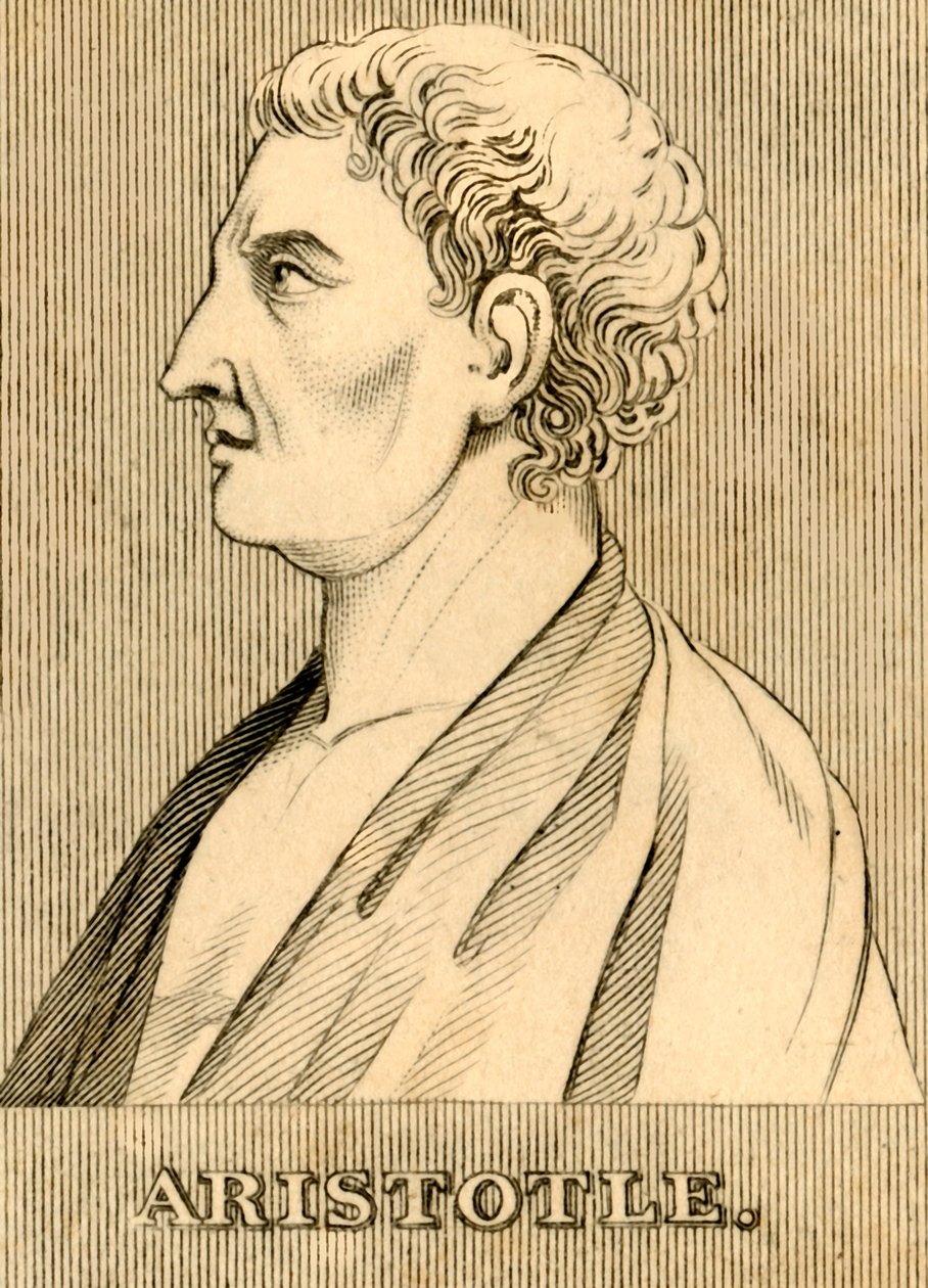Aristoteles, MÖ 384-322, 1830. by Unbekannt