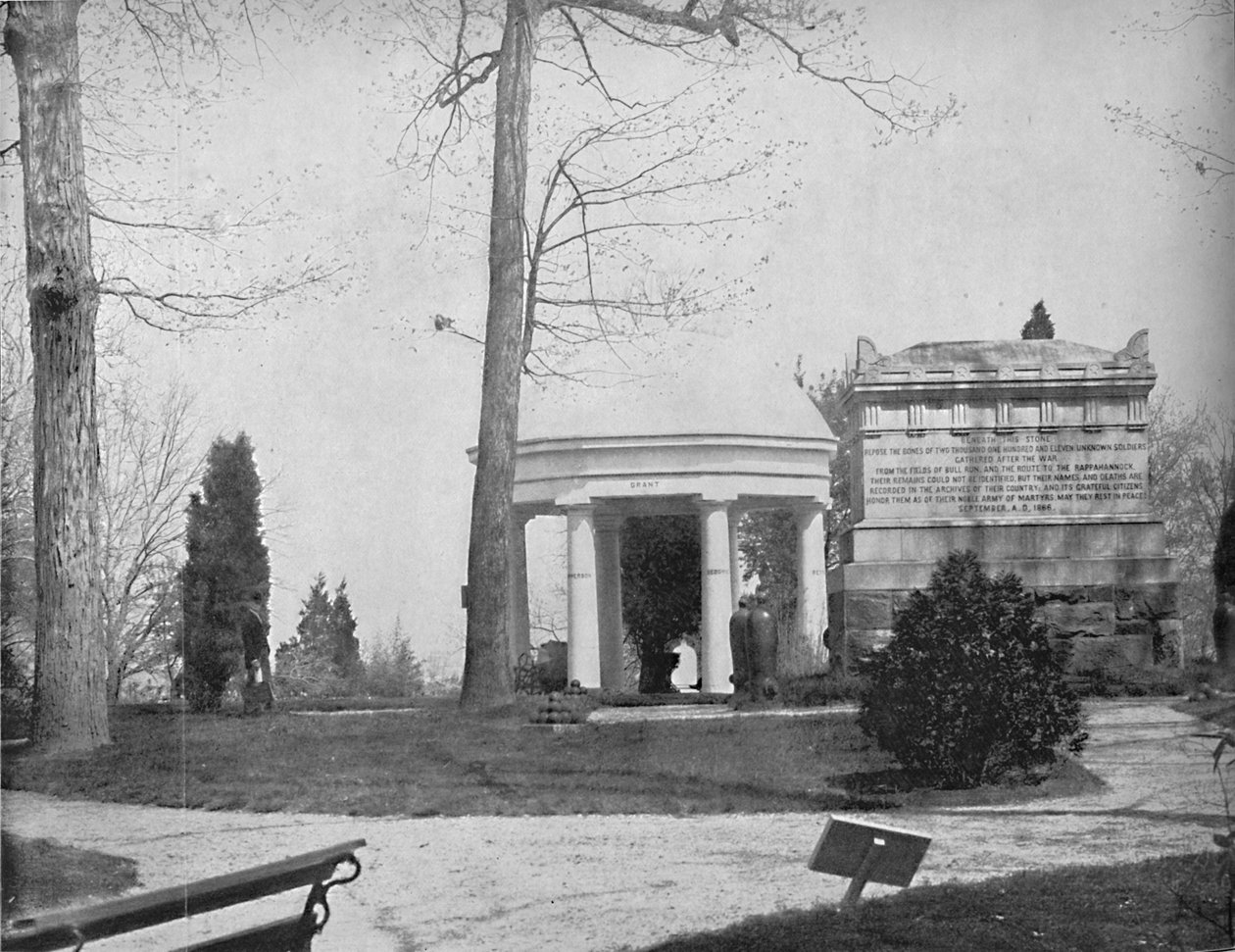 Arlington Ulusal Mezarlığı, Washington, DC, c1897. by Unbekannt