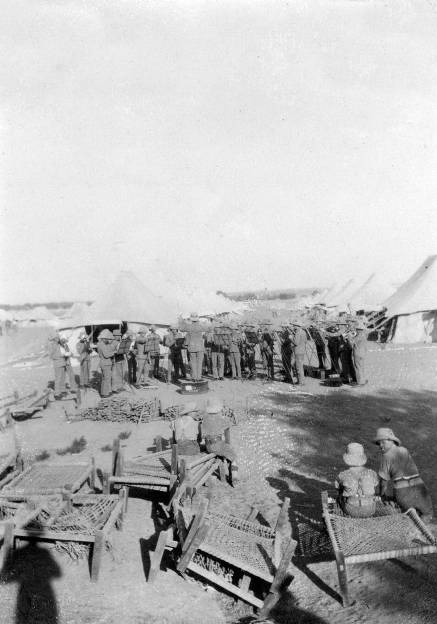 Ordu bando çalışması, Howshera, 1917 by Unbekannt