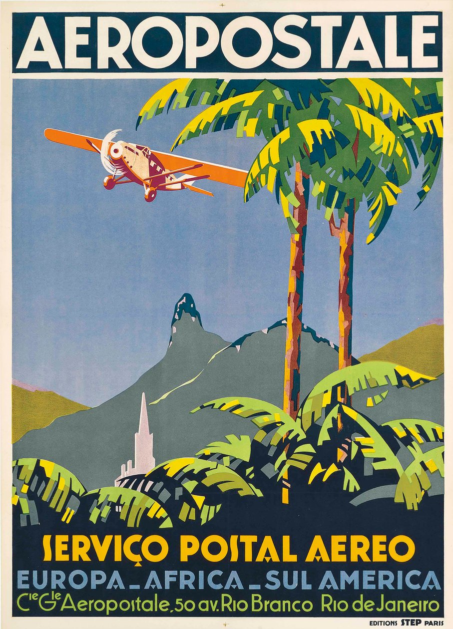 Hava postası. Rio de Janeiro, yaklaşık 1928-1930. by Unbekannt