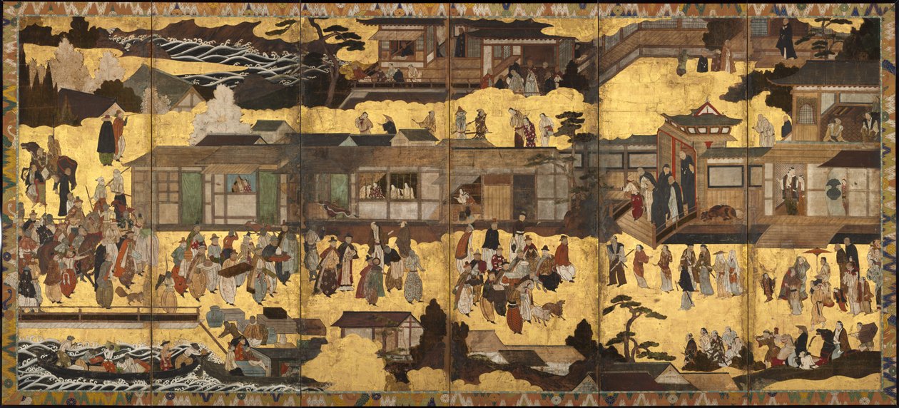 Güney Barbarların Gelişi, c. 1600. by Unbekannt