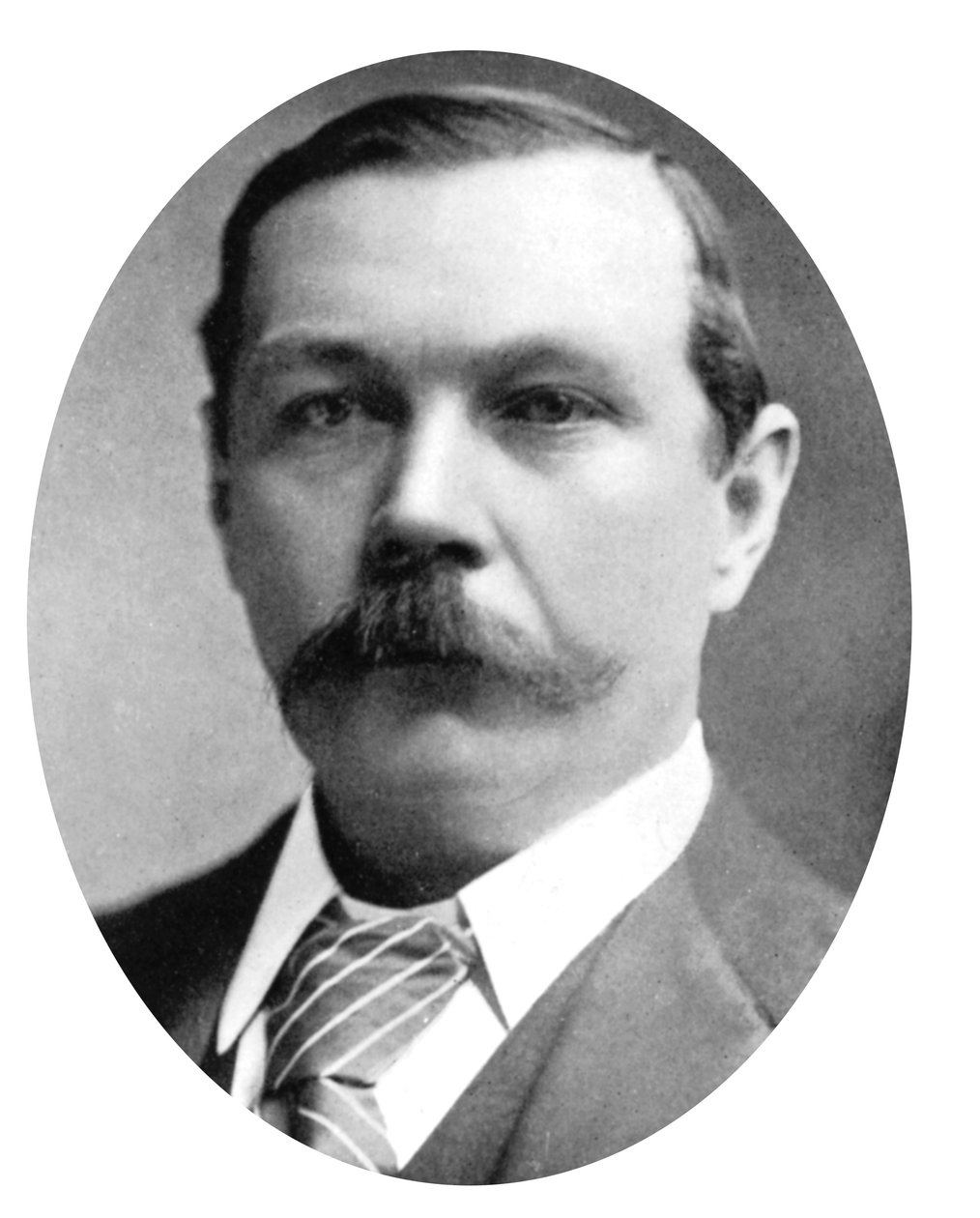 Arthur Conan Doyle, İskoç yazar, c1900 by Unbekannt