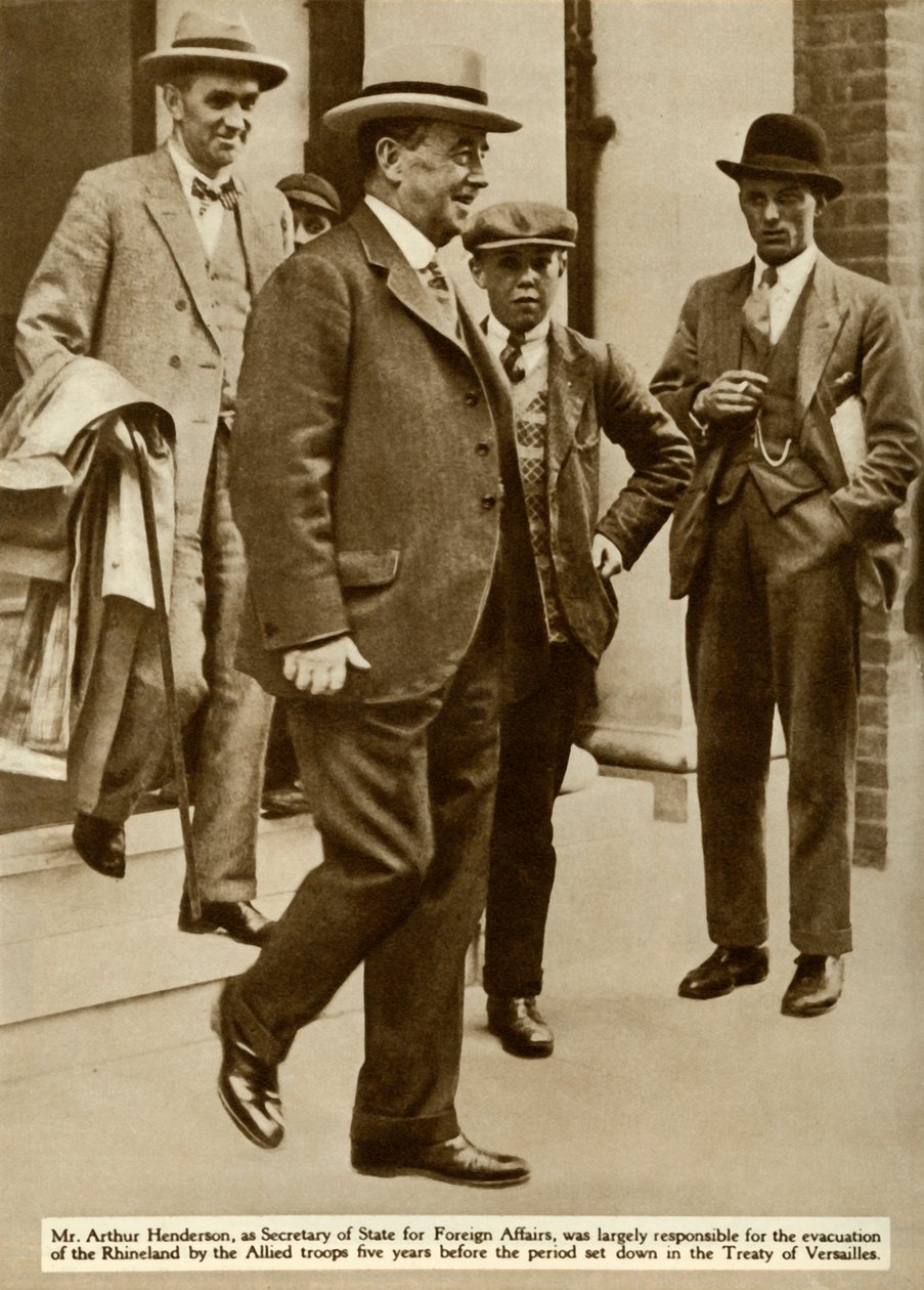 Arthur Henderson, 1929, 1935. by Unbekannt