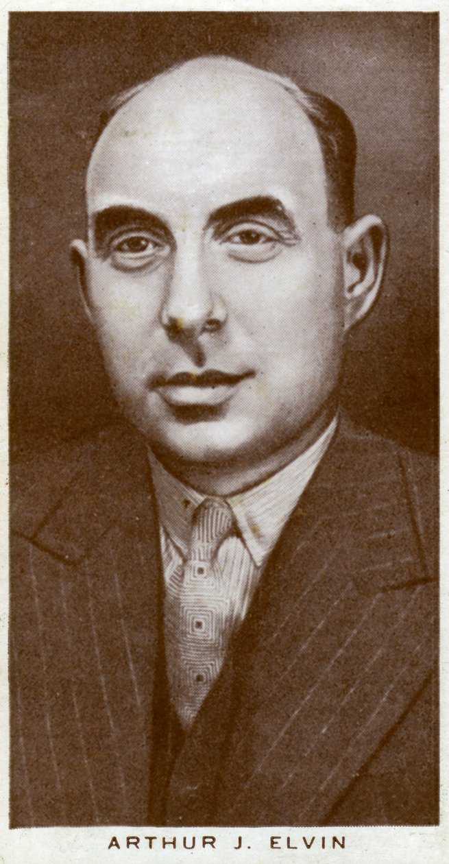 Arthur J Elvin, İngiliz boks organizatörü, 1938 by Unbekannt