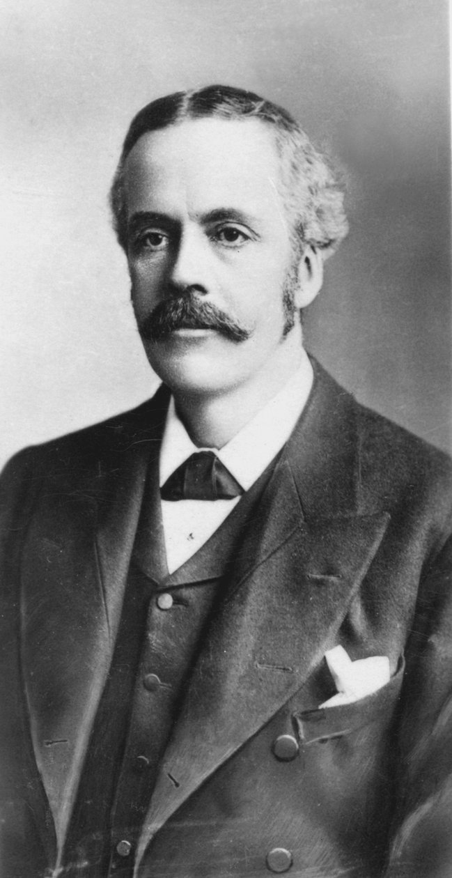 Arthur James Balfour 1848-1930, İskoç asıllı İngiliz devlet adamı ve filozof by Unbekannt