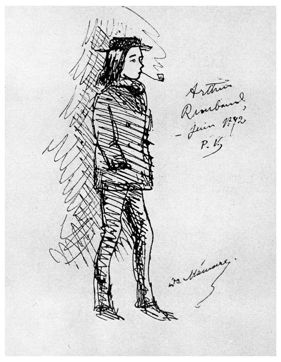 Arthur Rimbaud, Fransız şair ve maceracı, 1895 1956 by Unbekannt