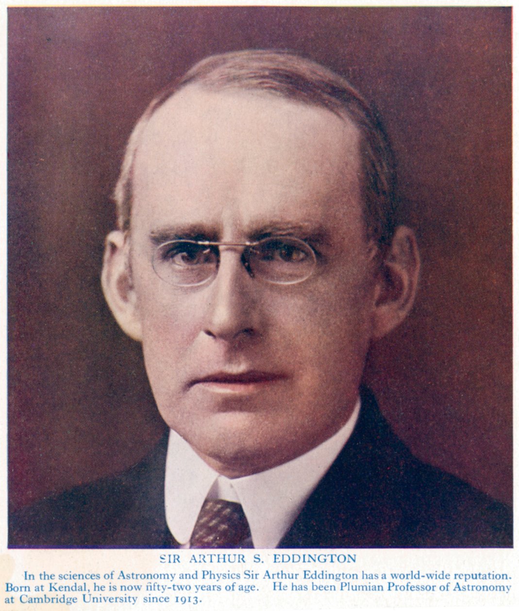 Arthur Stanley Eddington 1882-1944, İngiliz astronom ve fizikçi, c1934 by Unbekannt