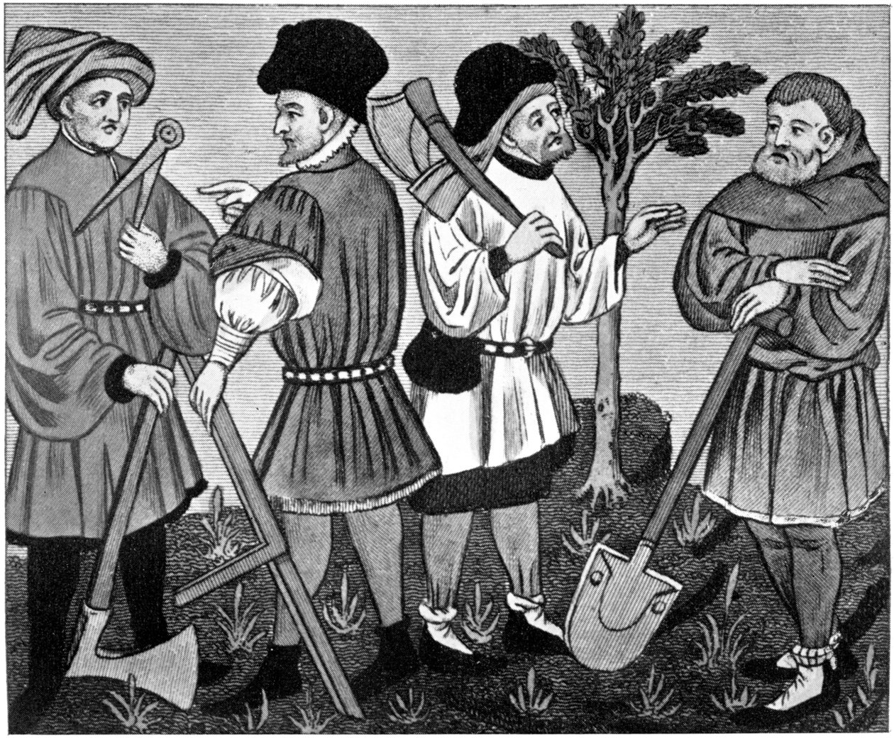 Zanaatkarlar, 15. yüzyıl, 1910 by Unbekannt