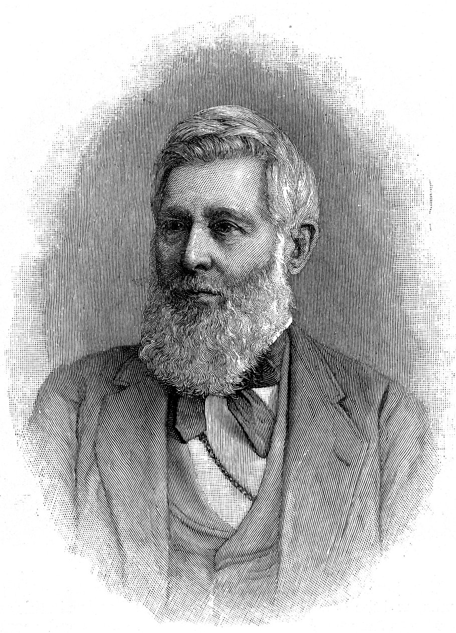 Asa Gray, Amerikalı botanikçi, 1888 by Unbekannt