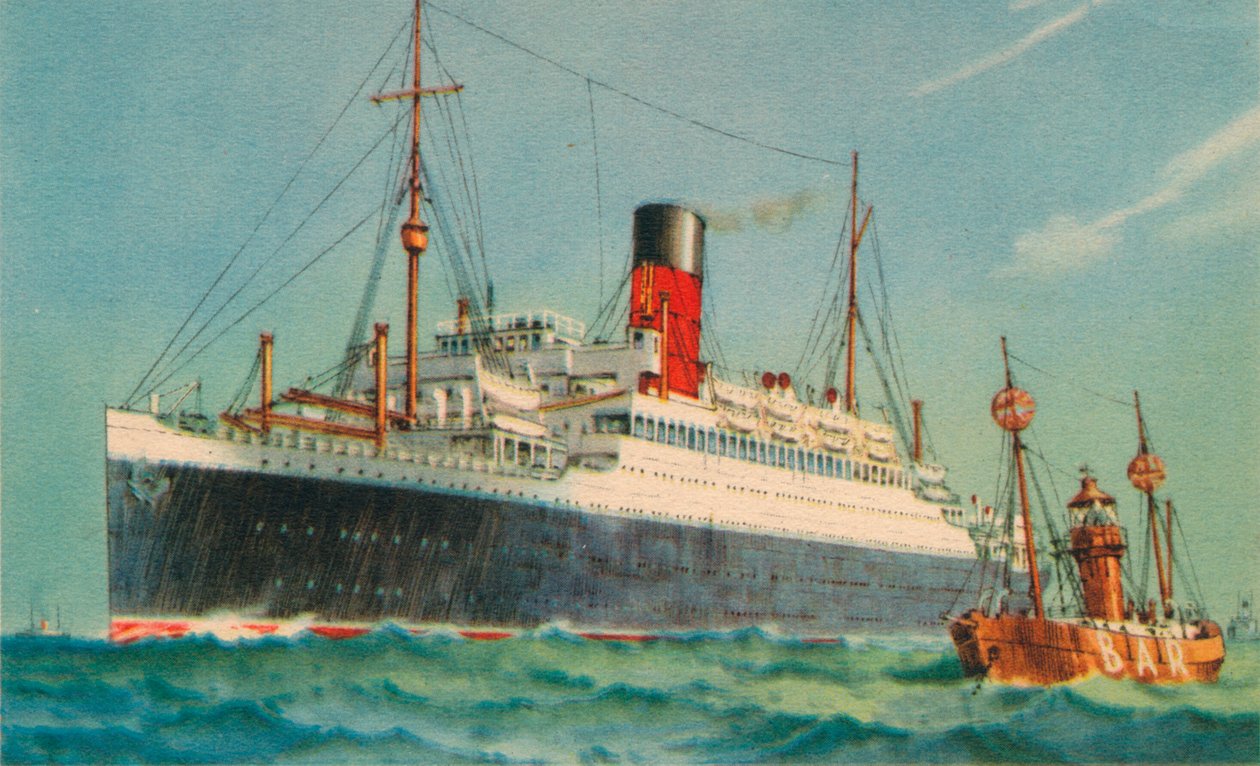Ascania, Cunard Beyaz Yıldız, 1920'ler by Unbekannt