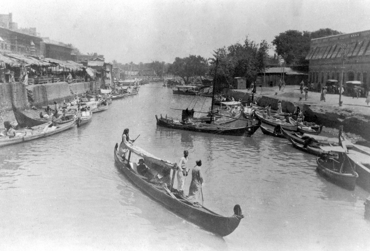 Ashar Deresi, Basra, Irak, 1917 by Unbekannt