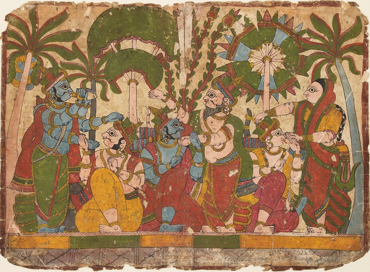 Balkonda oturan bir krala ok nişan alan suikastçı, c1830 by Unbekannt