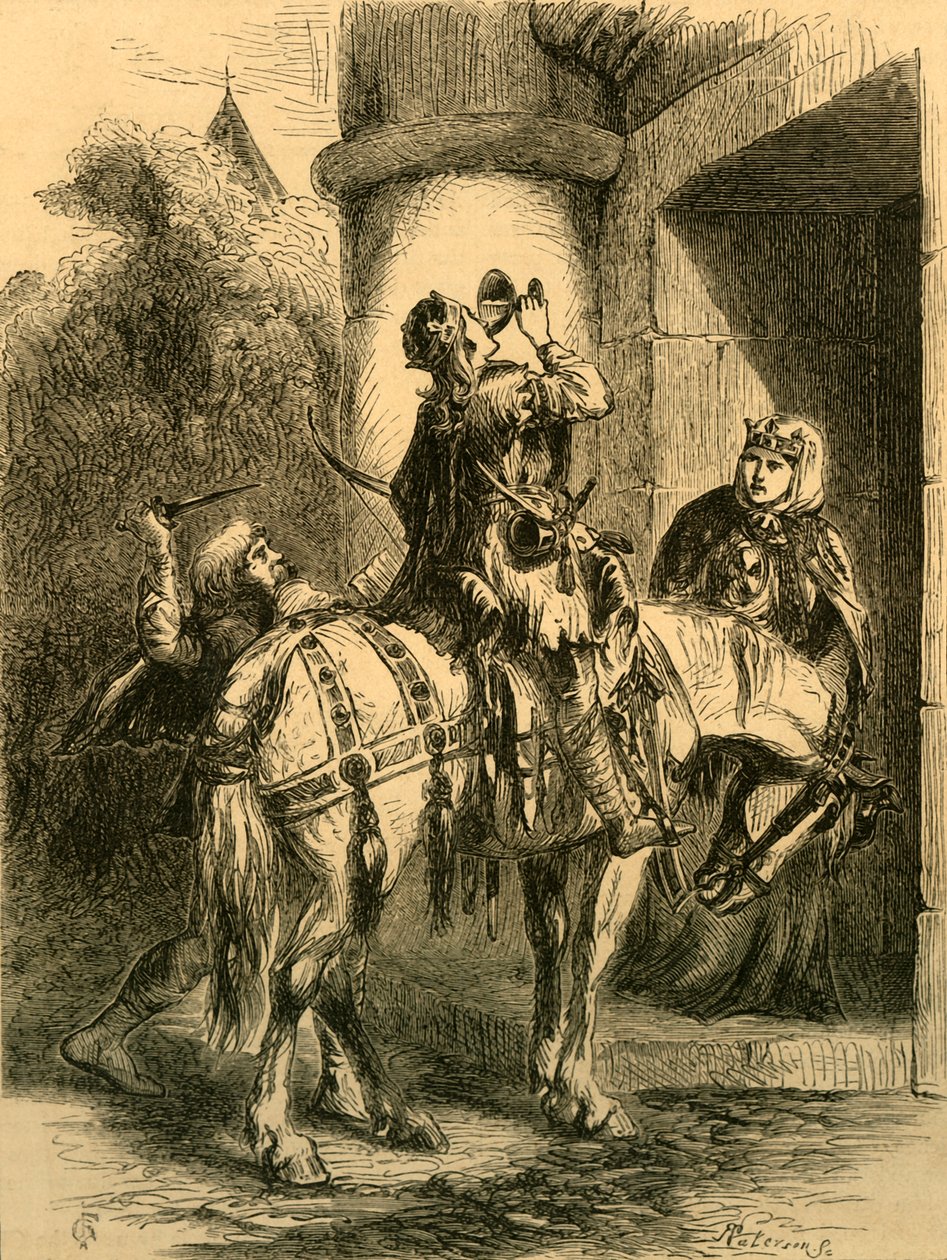 Edward Şehit Suikastı, c1890. by Unbekannt