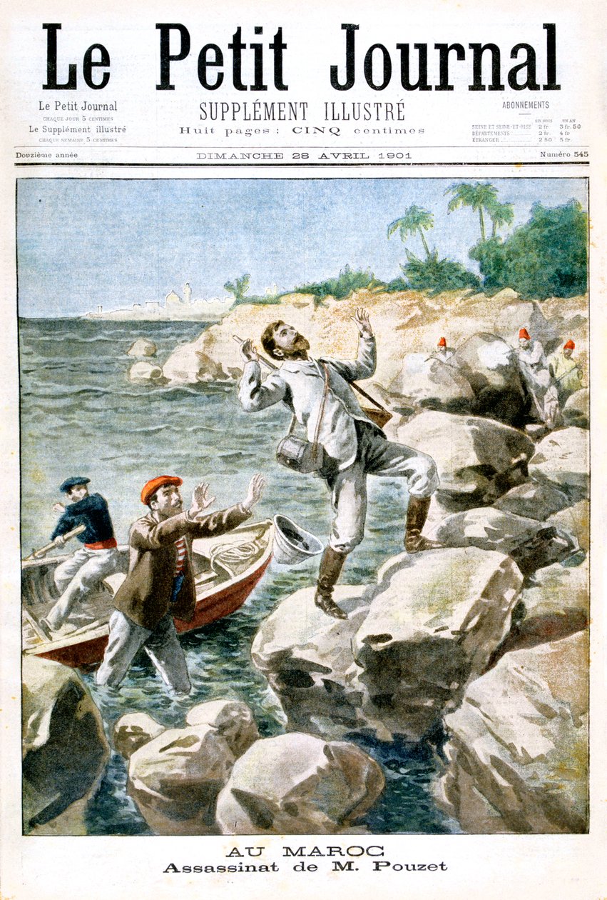M.Pouzet Suikastı, 1901 by Unbekannt