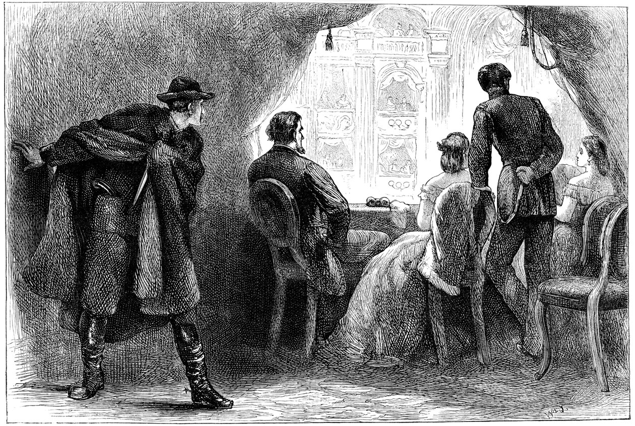 Başkan Lincoln Suikastı, Washington DC, 1865 c1880 by Unbekannt