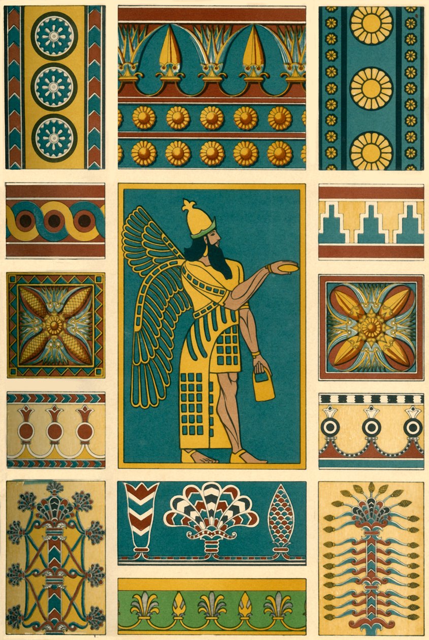 Asur dekorasyonu, 1898. by Unbekannt