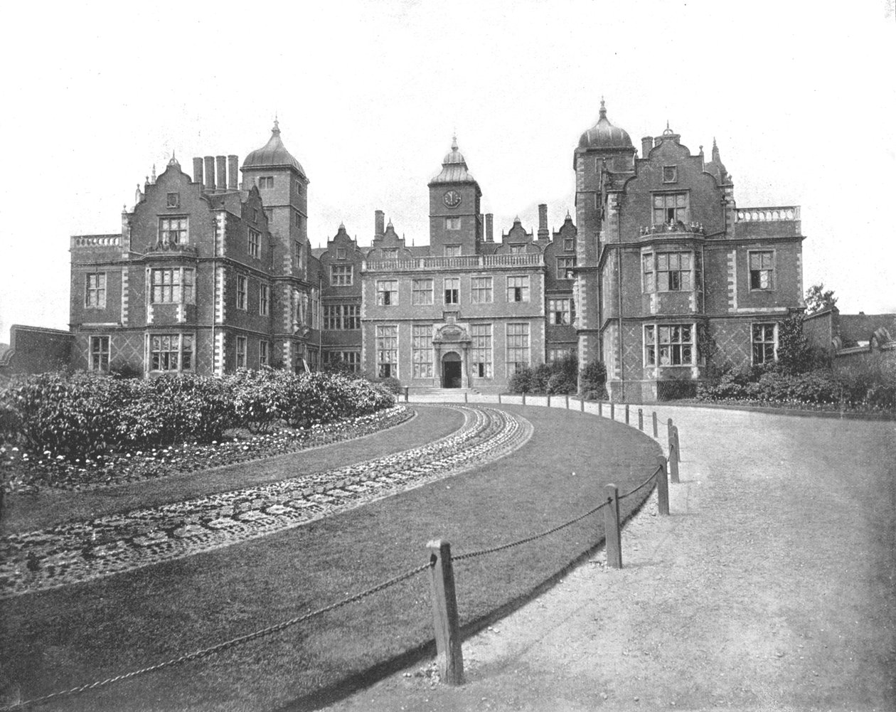 Aston Salonu, Aston Park, Birmingham, Warwickshire, 1894. by Unbekannt
