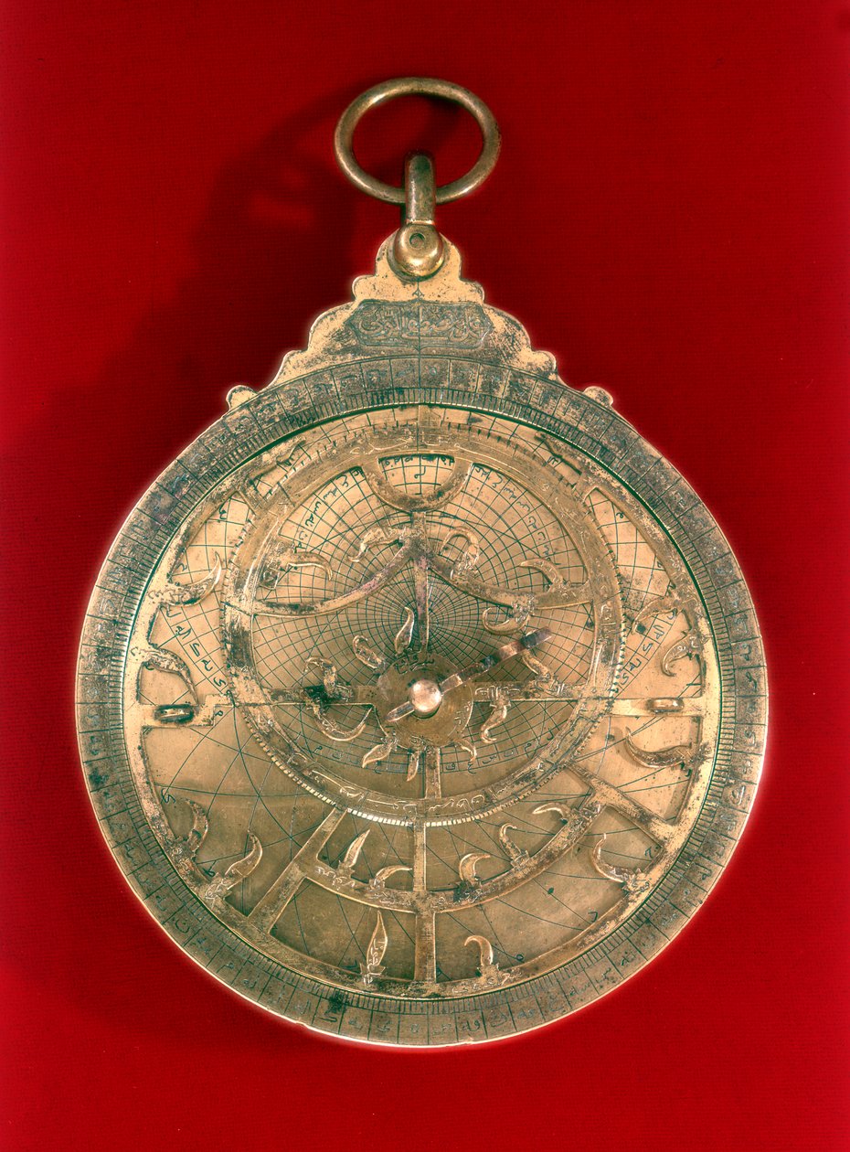 Astrolabe, Arap seyir aleti, 11. yüzyıl by Unbekannt