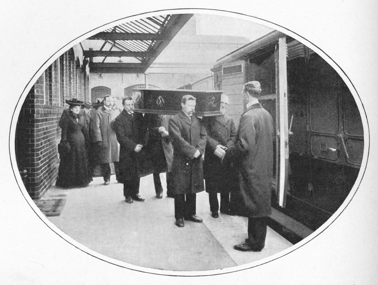 Necropolis Companys istasyonunda, Westminster Bridge Road, Londra, c1900 1903 by Unbekannt