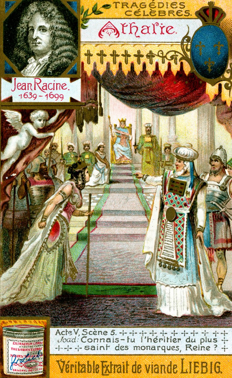 Athalie, Jean Racine 1639-1699, c1900 by Unbekannt