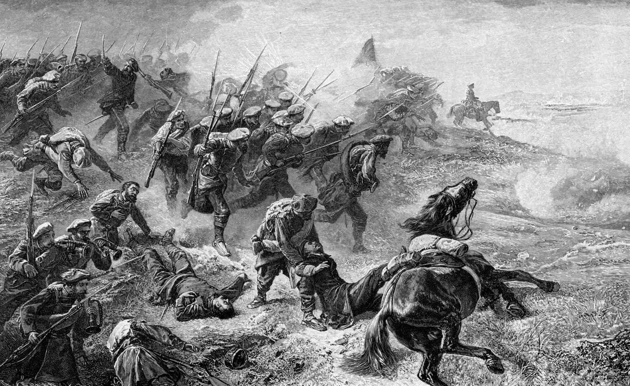 1872-1876 isyanı sırasında Bask Carlistlerinin saldırısı, 1902 by Unbekannt