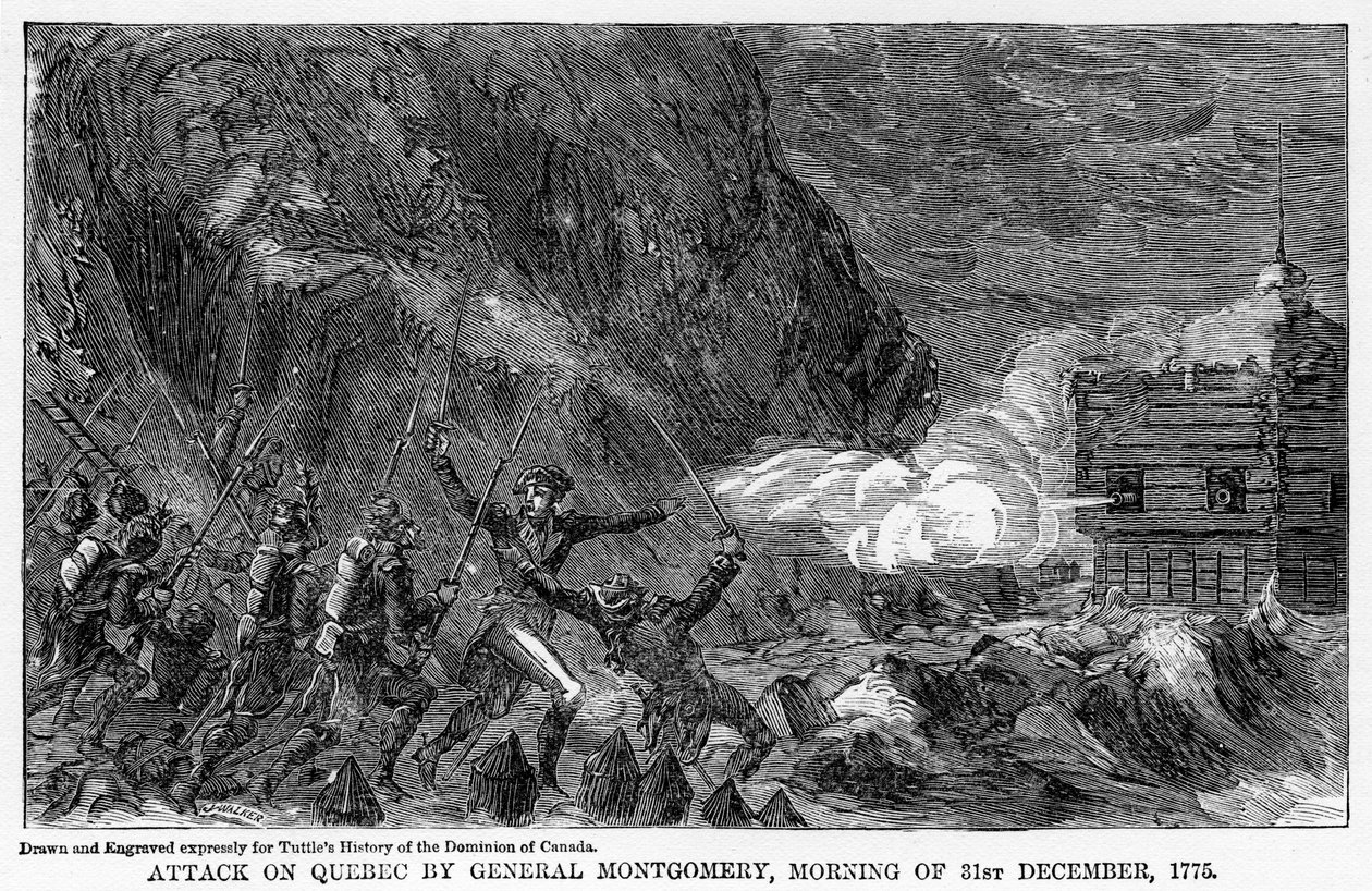 General Montgomery tarafından Quebec