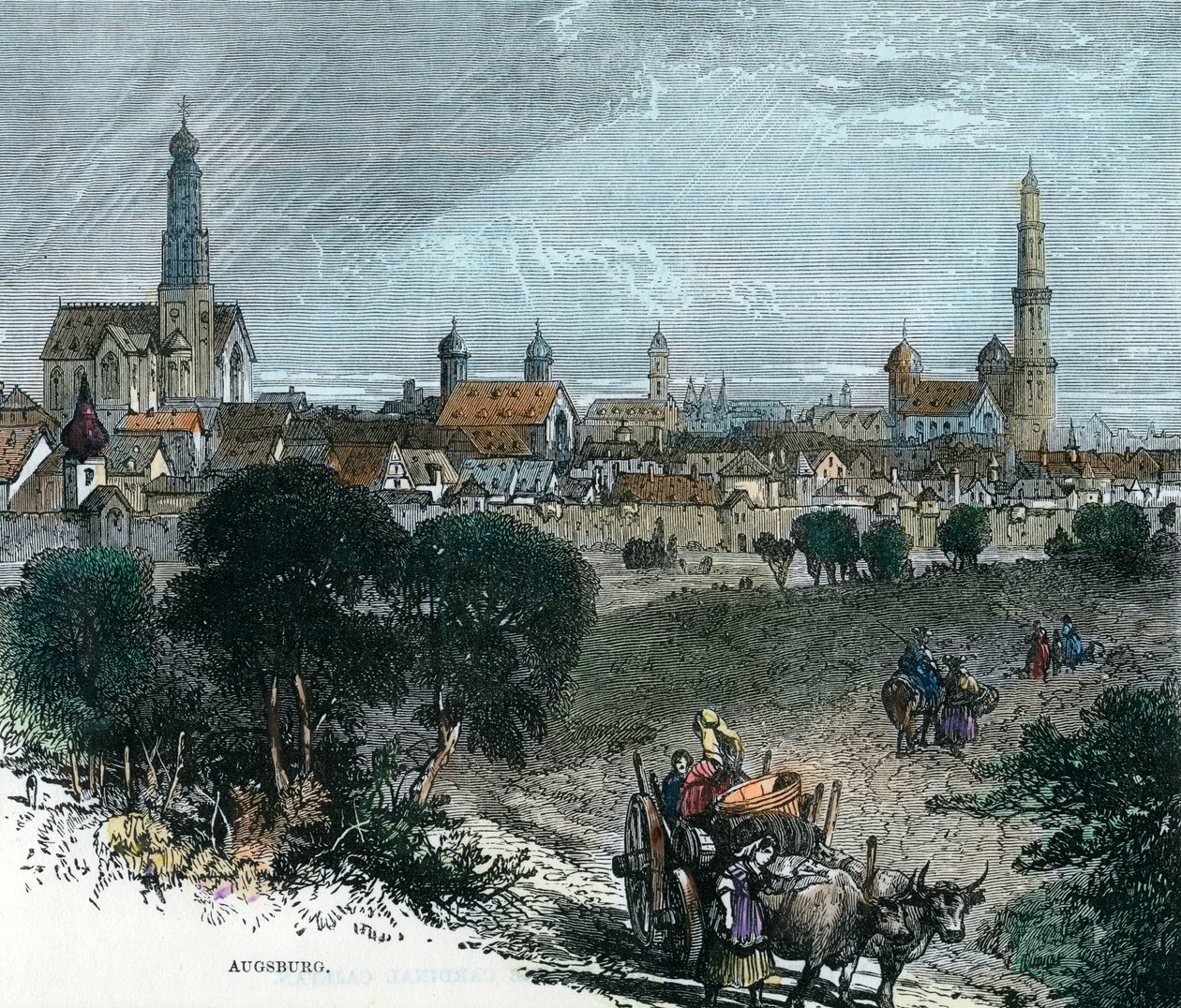 Augsburg, Almanya, c1880 by Unbekannt