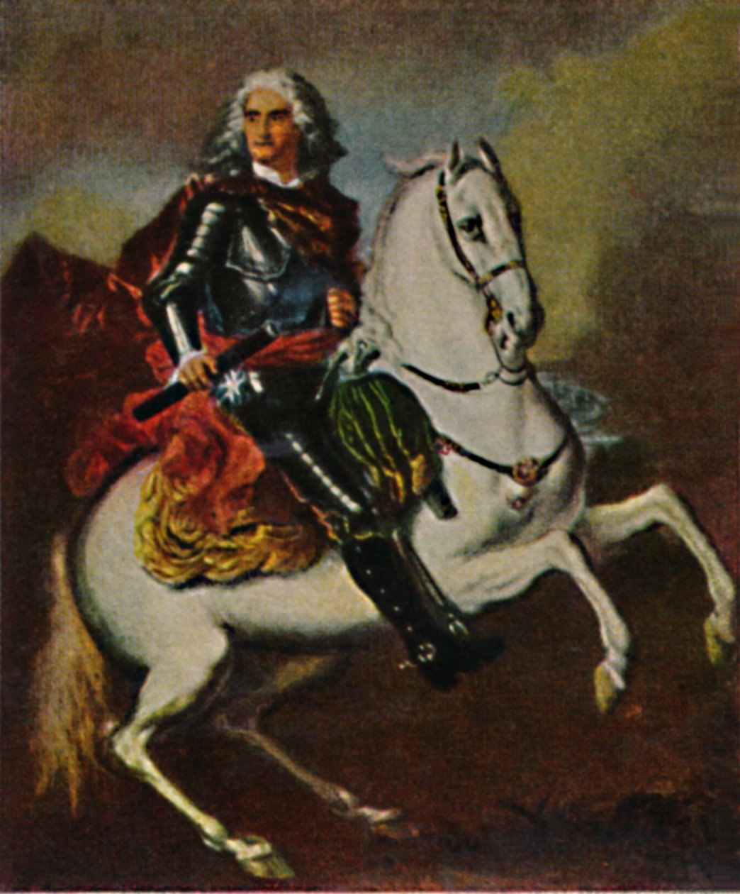 Güçlü Ağustos 1670-1733. - Silvestre tarafından yapılan resim, 1934. by Unbekannt