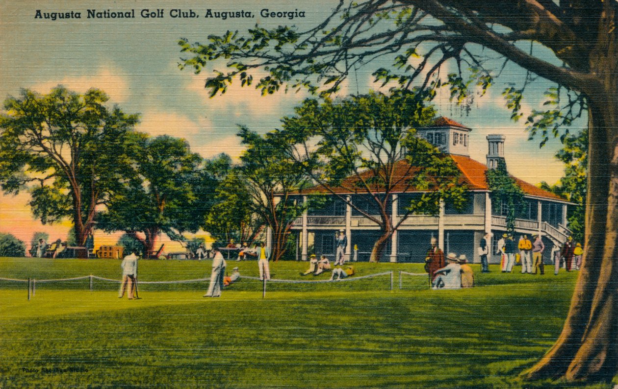 Augusta Ulusal Golf Kulübü Evi, 1943 by Unbekannt
