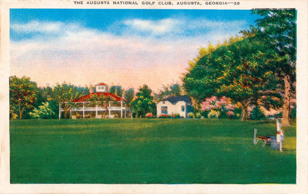 Augusta Ulusal Golf Kulübü Evi, c1935 by Unbekannt