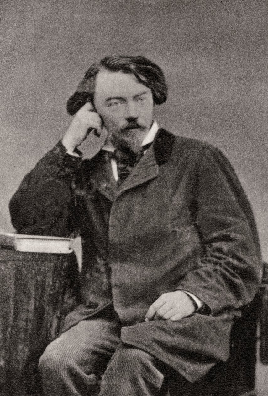 Auguste Villiers de lIsle-Adam, Fransız Sembolist yazar, 1882 by Unbekannt