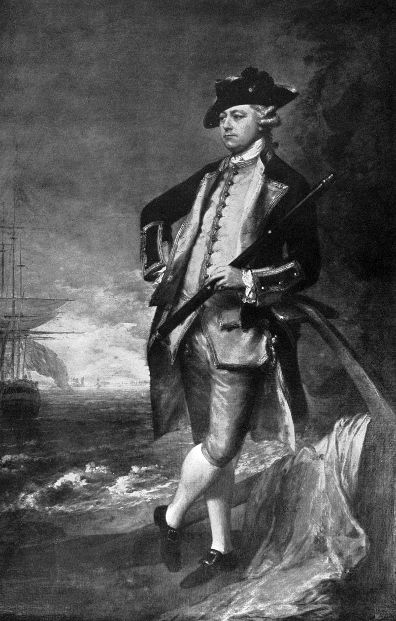 Augustus John Hervey, Bristol 3. Earl, c1760s, c1920 by Unbekannt
