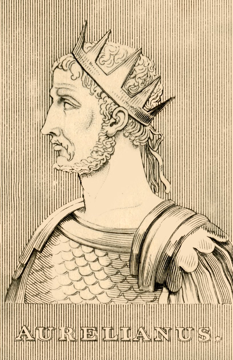 Aurelianus, MS 214-275, 1830 by Unbekannt