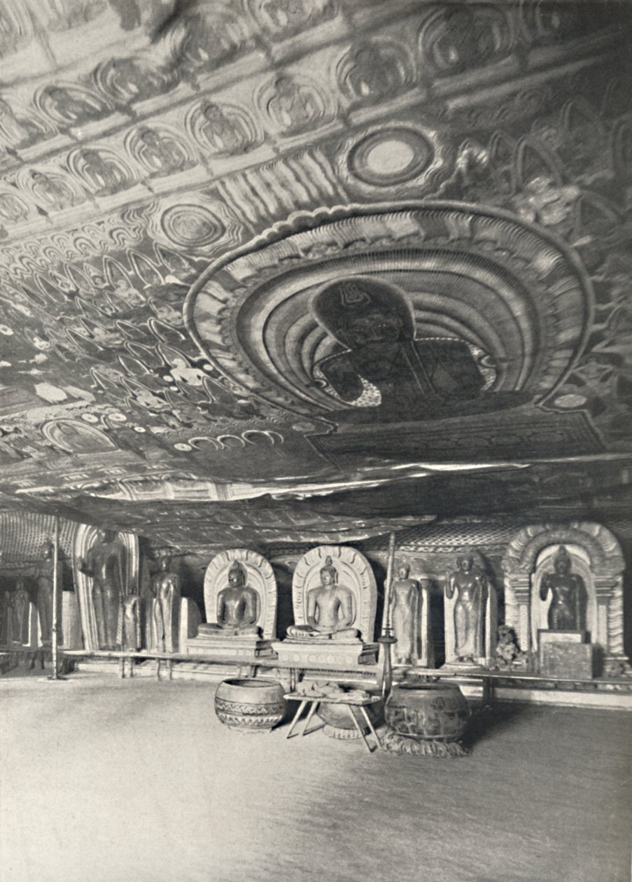 Dambulla Kaya Tapınaklarından, 1926 by Unbekannt