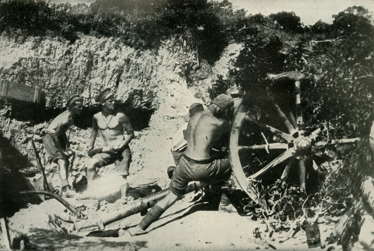 Gelibolu Yarımadası'nda Avustralyalı Topçular, 1919. by Unbekannt