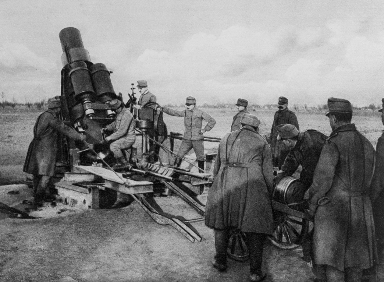 Avusturya havan, I. Dünya Savaşı, 1915 by Unbekannt