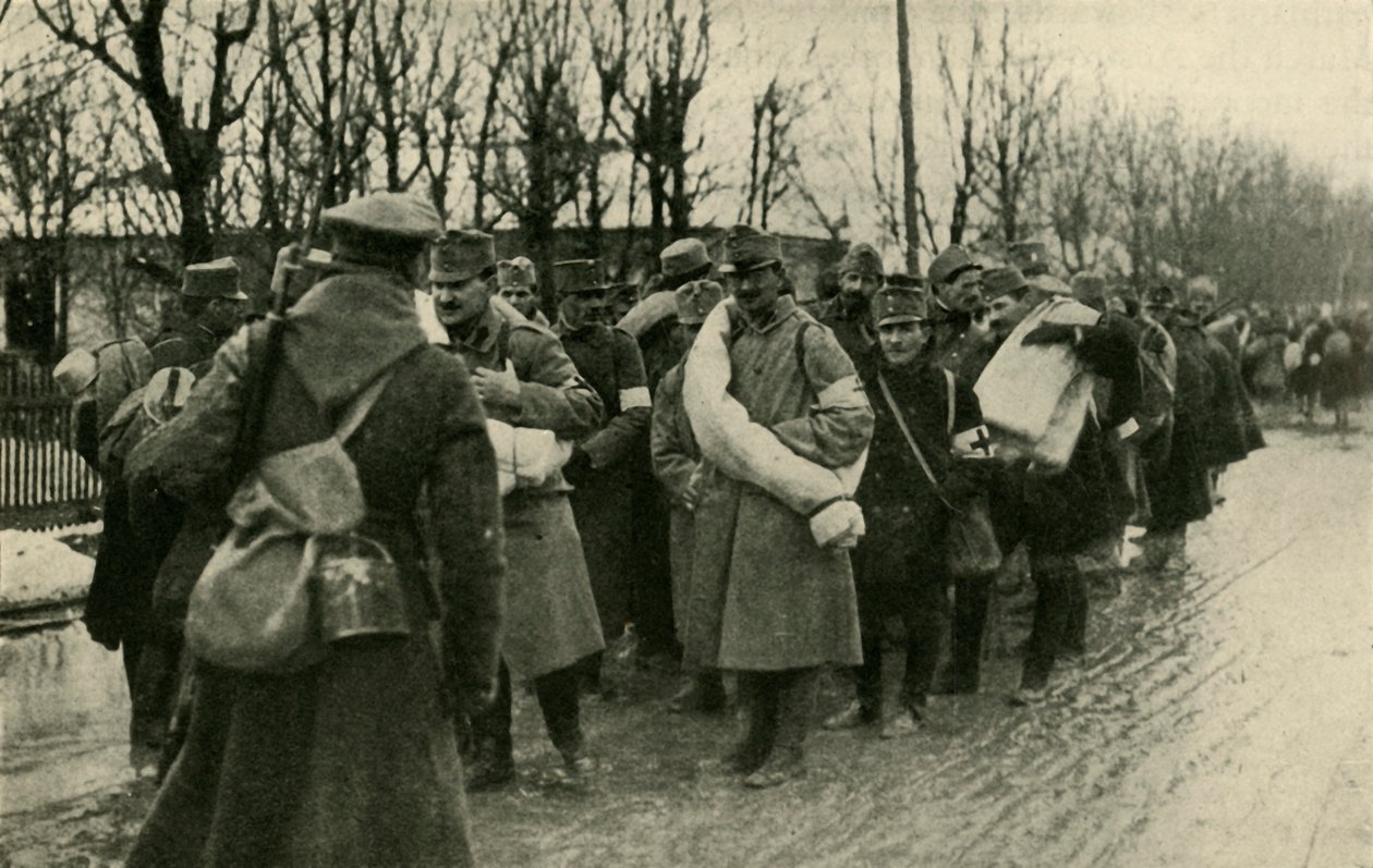 Avusturyalı mahkumlar, Przemysl, Mart 1915, c1920. by Unbekannt