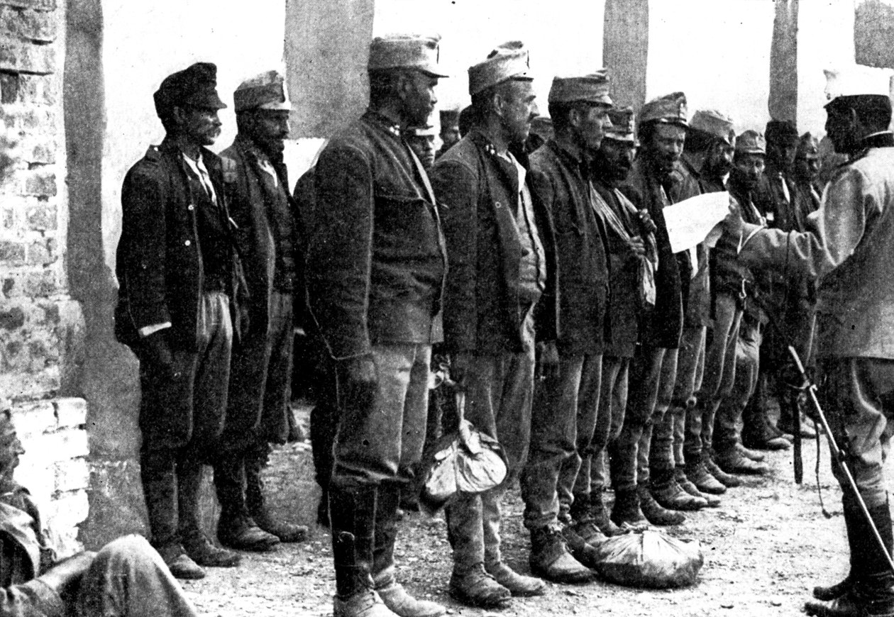 Avusturya birlikleri tek kurşun atmadan teslim oluyor, 1914 by Unbekannt