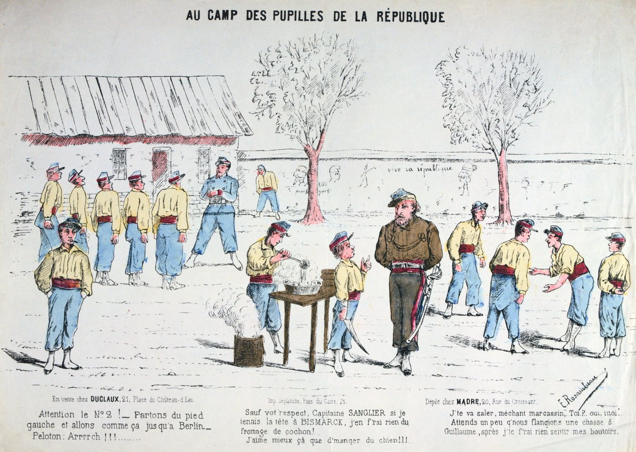 Cumhuriyet Öğrenci Kampında, 1871. by Unbekannt