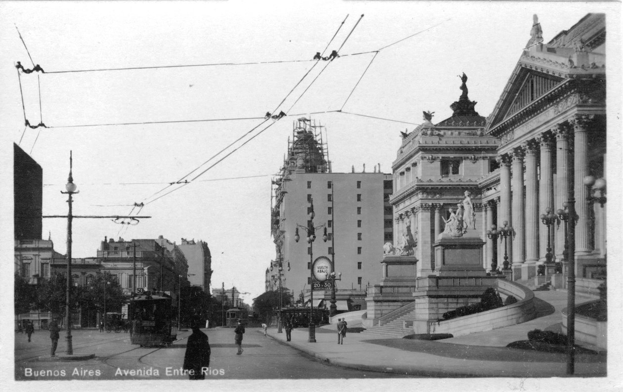 Entre Rios Caddesi, Buenos Aires, Arjantin, c1900s by Unbekannt