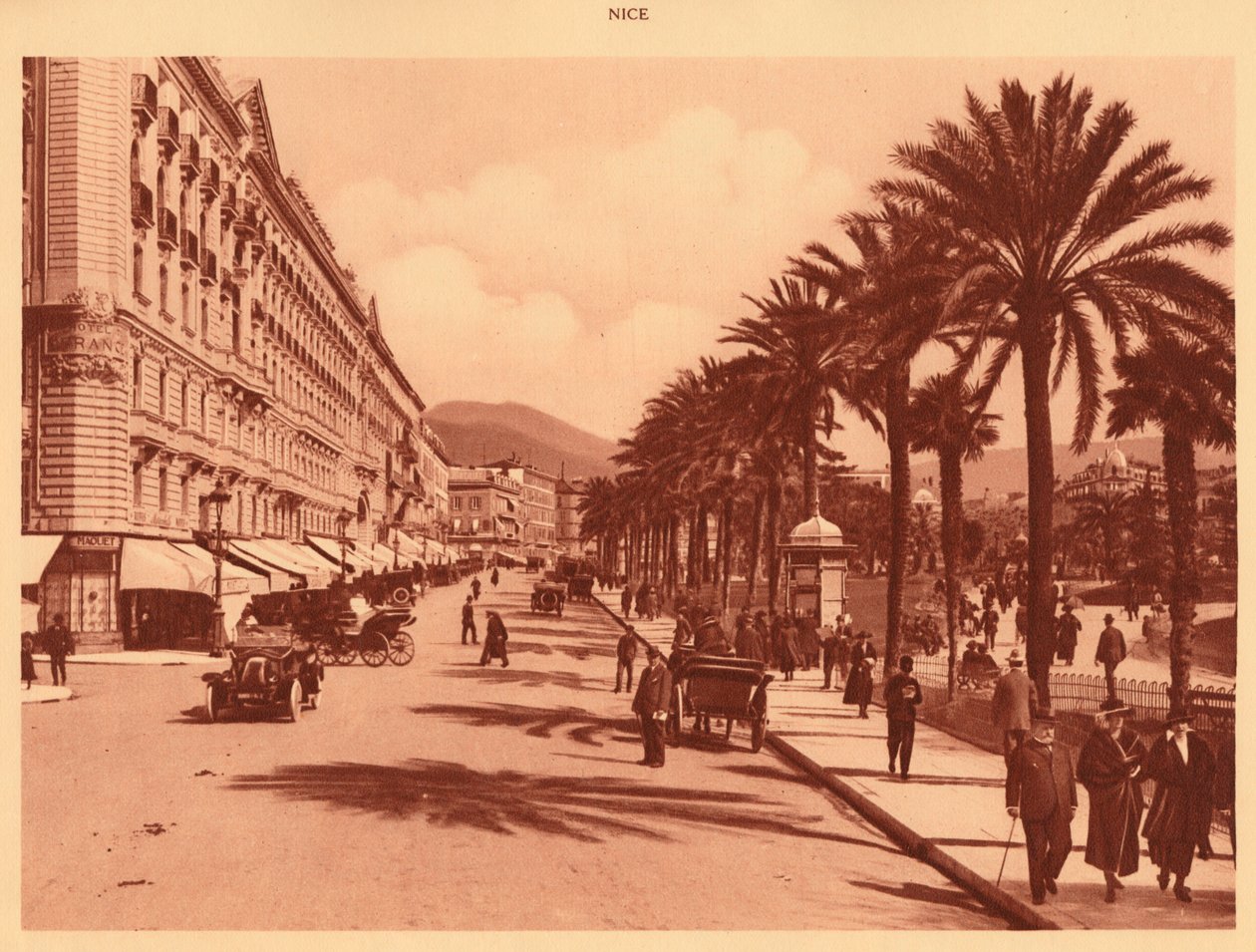 Verdun Bulvarı, Nice, 1930. by Unbekannt