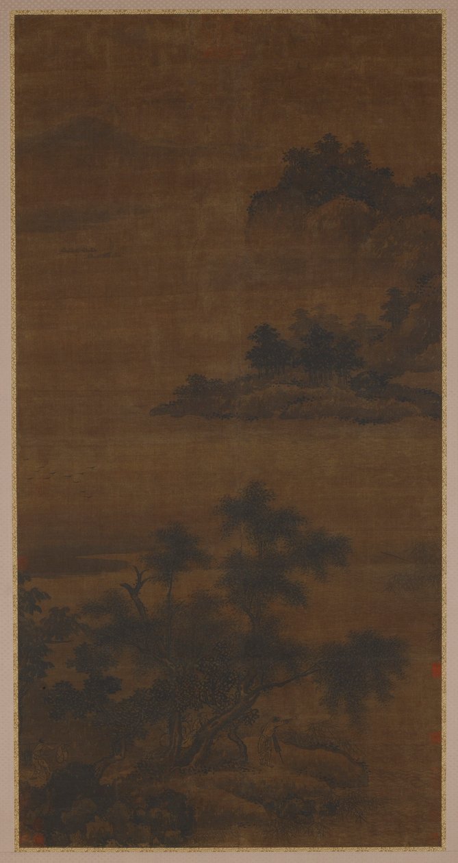 Feribot bekleniyor, Ming hanedanı, 16. yüzyıl. by Unbekannt