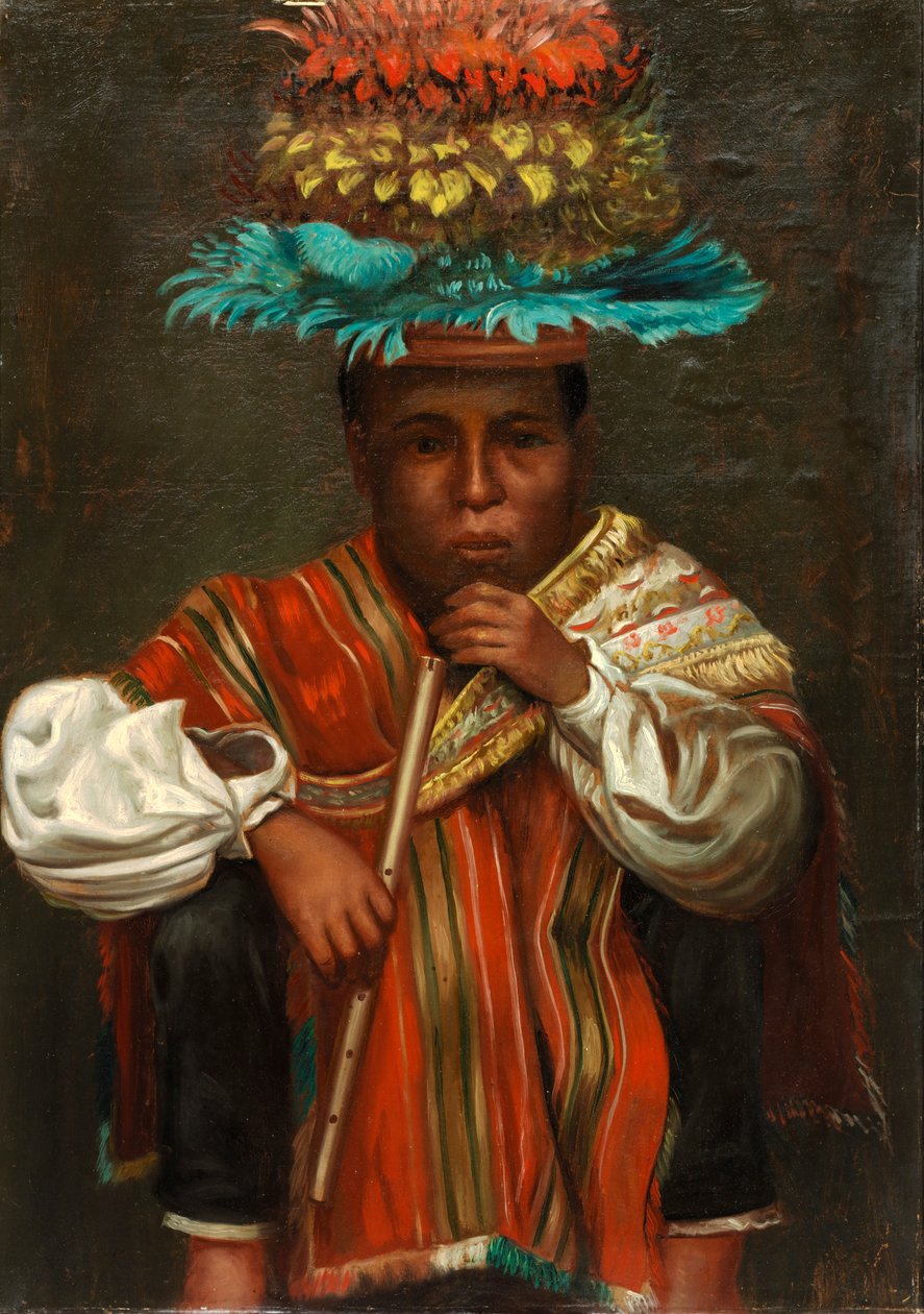 Aymara Boy, yak. 1890-1892. by Unbekannt