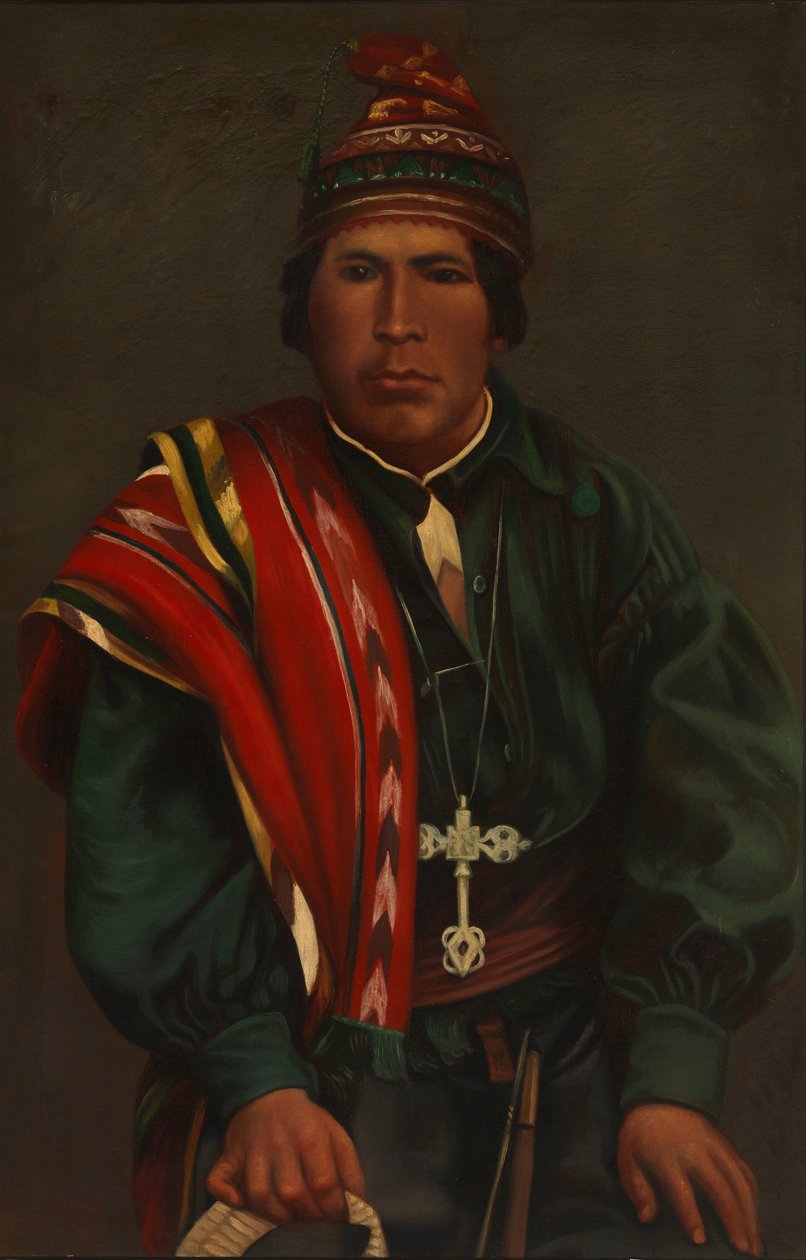 Aymara Doktor, ca. 1890-1892. by Unbekannt