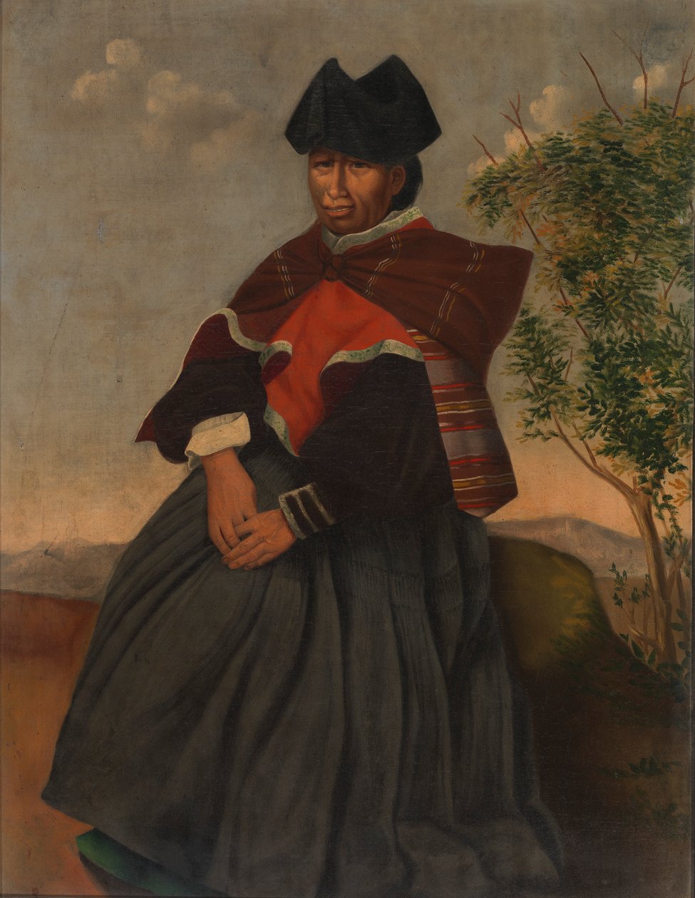 Aymara Kadın, ca. 1890-1892. by Unbekannt