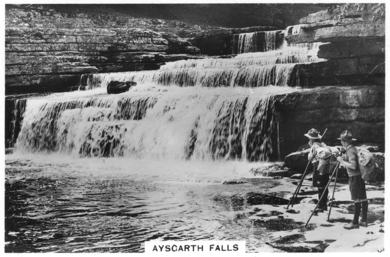 Aysgarth Şelalesi, Wensleydale, Yorkshire Dales, 1937 by Unbekannt