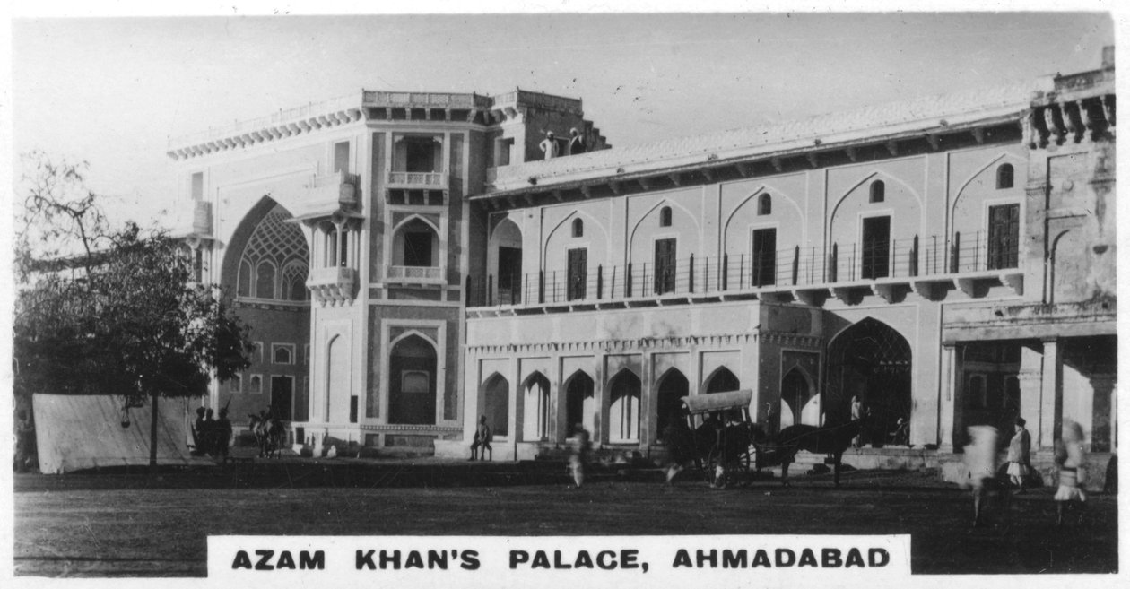 Azam Khans sarayı, Ahmedabad, Hindistan, c1925 by Unbekannt