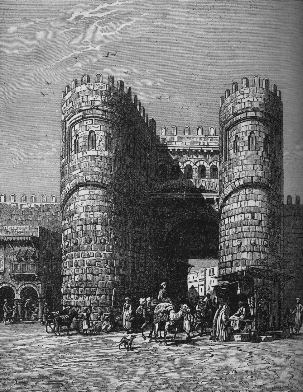 Bab-El-Footoh, Kahire Kapılarından Biri, 1878, c1882 by Unbekannt
