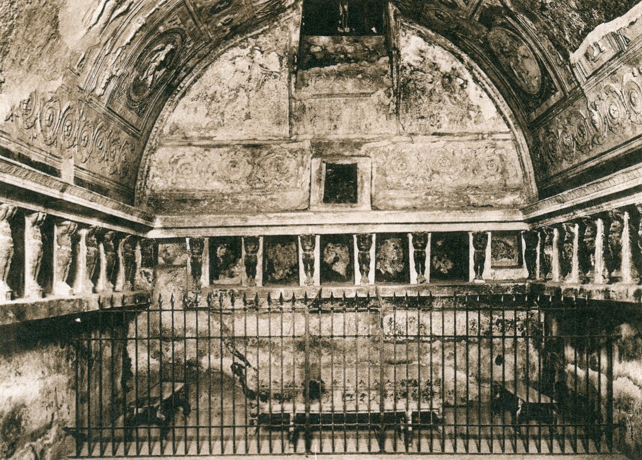 Bagni dei foro, Pompeii, İtalya, c1900